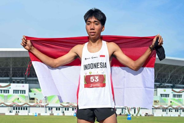 Atlet Muda Sumut Sultan Hasibuan Sabet Perak di Kejuaraan Atletik Asia Tenggara