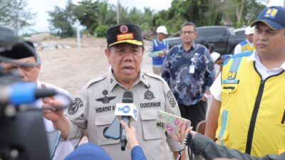 Abrasi di Pantai Penyak Ancam Pemukiman, Pemprov Babel Gerak Cepat Bangun Talud