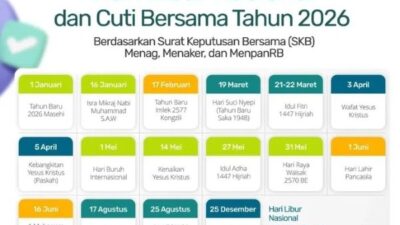 Pemprov Riau Resmi Tetapkan 16 Hari Libur Nasional dan 6 Cuti Bersama 2026