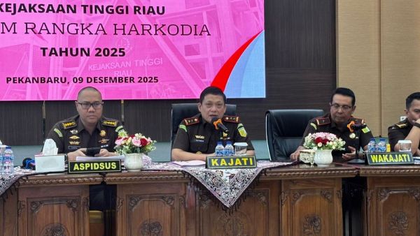 Kajati Riau Selamatkan Rp12,3 Miliar Kerugian Negara dari 137 Kasus Korupsi