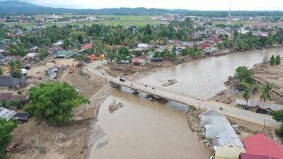 Jembatan Bailey Krueng Tingkeum Rampung, Akses Banda Aceh–Medan Pulih