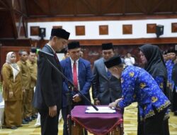 201 Kepala Sekolah Dilantik, Sekda Aceh Ingatkan Ancaman Anak Putus Sekolah