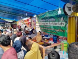 Pasar Ramadhan WR Supratman Jadi Pusat Berburu Takjil Warga Pekanbaru