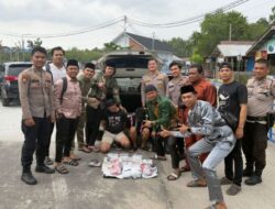 Dijanjikan Upah Rp50 Juta, 2 Kurir Sabu Dibekuk di Bengkalis
