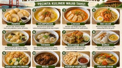 Bukan Cuma Pempek! Ini 10 Makanan Khas Palembang yang Wajib Kamu Coba