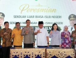 Gubernur Herman Deru Resmikan SLB dan SMAN Hayza Nur Ilmi, Harapan Baru Pendidikan Inklusif Sumsel