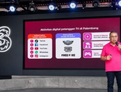 Tri Tancap Gas Ekspansi Jaringan di Palembang, Target Seluruh Site 5G Akhir 2026