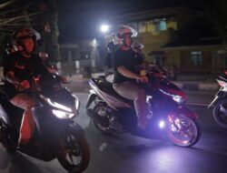 Night Ride Palembang Darussalam, Cara Astra Motor Sumsel Rekatkan Kebersamaan Bareng Komunitas