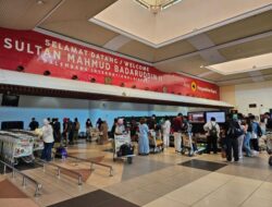 Tumbuh Positif, Ini Top Destinasi Domestik dan Internasional Favorit Penumpang dari Bandara SMB II Palembang