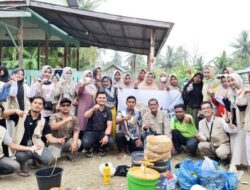 DLHK, Bank Sampah Induk, dan KKN UIN Sunan Kalijaga Edukasi Desa Alue Mangki Kelola Sampah Organik