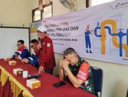 Pertagas OSSA Edukasi Masyarakat Desa Durian Daun Pentingnya Amankan Obvitnas dan Pipa Gas