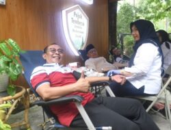 Sambut Hari Kemerdekaan, Pojok Tembesu dan LKNU Sumsel Gelar Aksi Kemanusiaan Donor Darah