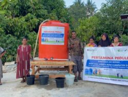 Bantu Korban Gempa Sigi, Kilang Plaju Distribusikan 75.000 Liter Air Bersih