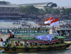 Puncak Festival Perahu Bidar 2026 Dipadati Ribuan Warga, Kabupaten Ogan Ilir Raih Juara Pertama