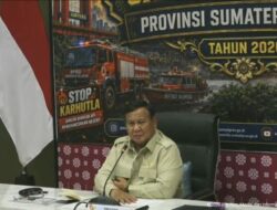 Atasi Karhutla Sumsel, Presiden Prabowo Tekankan Tindakan Cepat dan Tambahan Bantuan