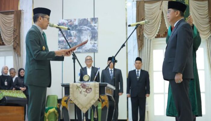 Pastikan Roda Pemerintahan Berjalan, Ratu Dewa Mandatkan Tugas Pj Sekda ke Sulaiman Amin